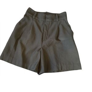 Zara black High-Waisted Shorts XS